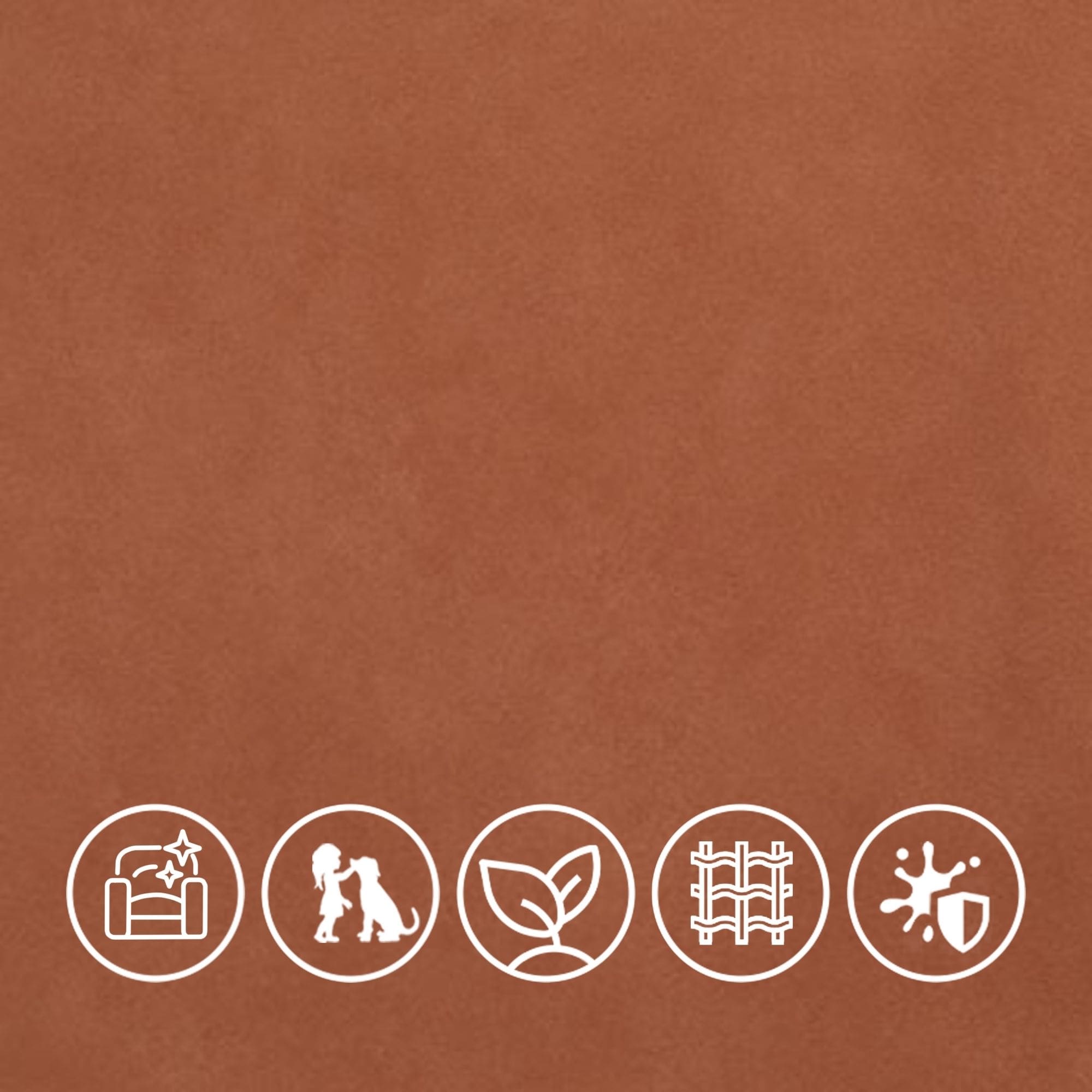 <b>Luxe Soft Nubuck Fabric</b><p>

<p>EasyCare, Eco Friendly, Family Friendly, Durable, Stain Resistant<p>

<b>Composition</b>: 41% Polyester, 32% Polyamide, 17% Cotton, 10% Nylon<p>

Nubuck Aquaclean is a sustainable, soft nubuck fabric with a gentle nap, offering a warm, tactile feel. Aquaclean technology ensures even tough stains can be removed with just water, combining eco-consciousness, luxury, and practical everyday performance.